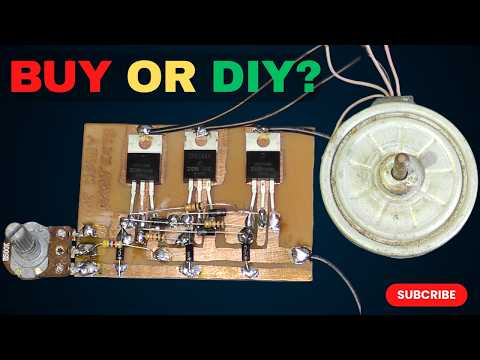 how to make bldc motor controller at home | Irfz44n brushless motor esc