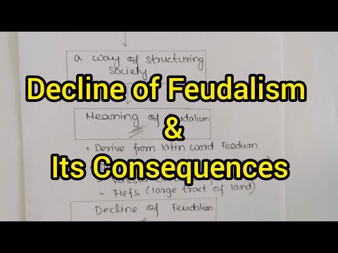 Decline of Feudalism & its Consequences