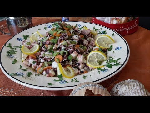 INSALATA DI POLPO ... Mare profumo di mare !