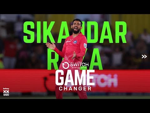 Switch Game Changer | Sikandar Raza | Match 10 | Betway SA20