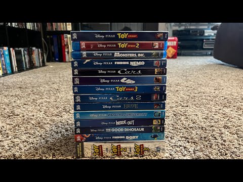 My Complete Pixar 3D Blu-ray Collection