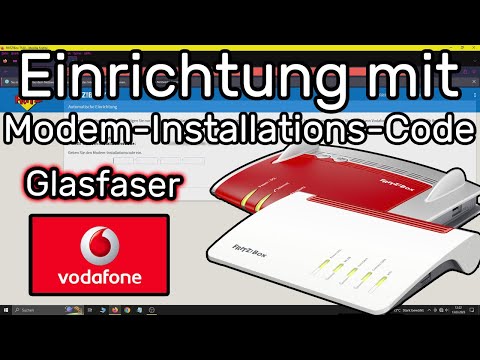 Setting up Vodafone fiber optic with Fritzbox and modem installation code (7530/7590) [FRITZ!OS 7...