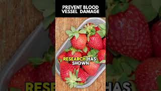 Strawberries Stop Blood Vessel Damage #hearthealth #food