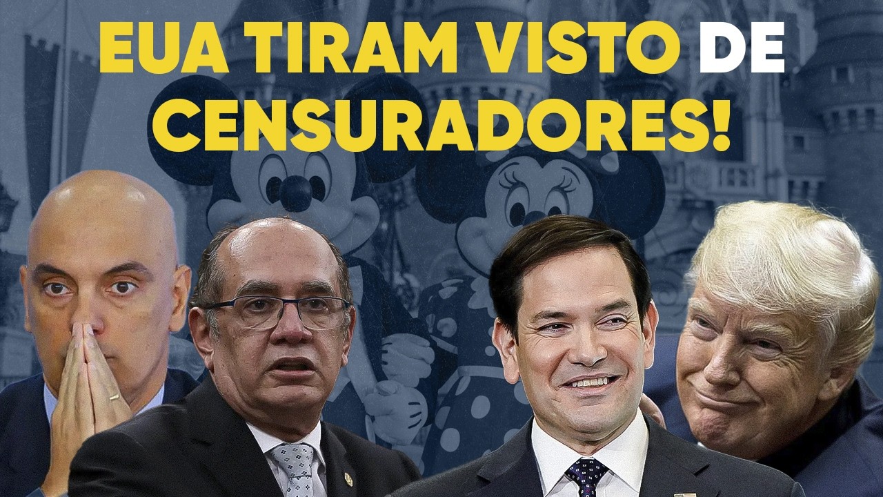 🚨 URGENTE: EUA anuncia punições contra censuradores!