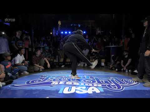 Pep-C vs Genesis [top 8 bgirl] // FREESTYLE SESSION USA 1v1 - 2021 // stance
