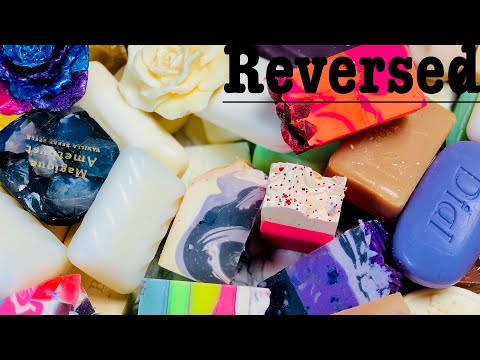 🌓 REVERSED August Nights 🌓 ASMR Soap Haul Closing Wrapping Packing Boxing International Soaps
