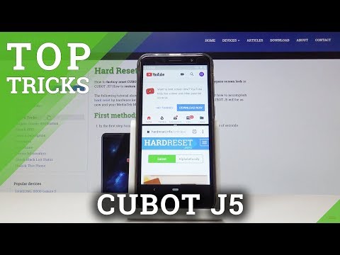 Top Tricks CUBOT J5 - Super Options / Best Apps