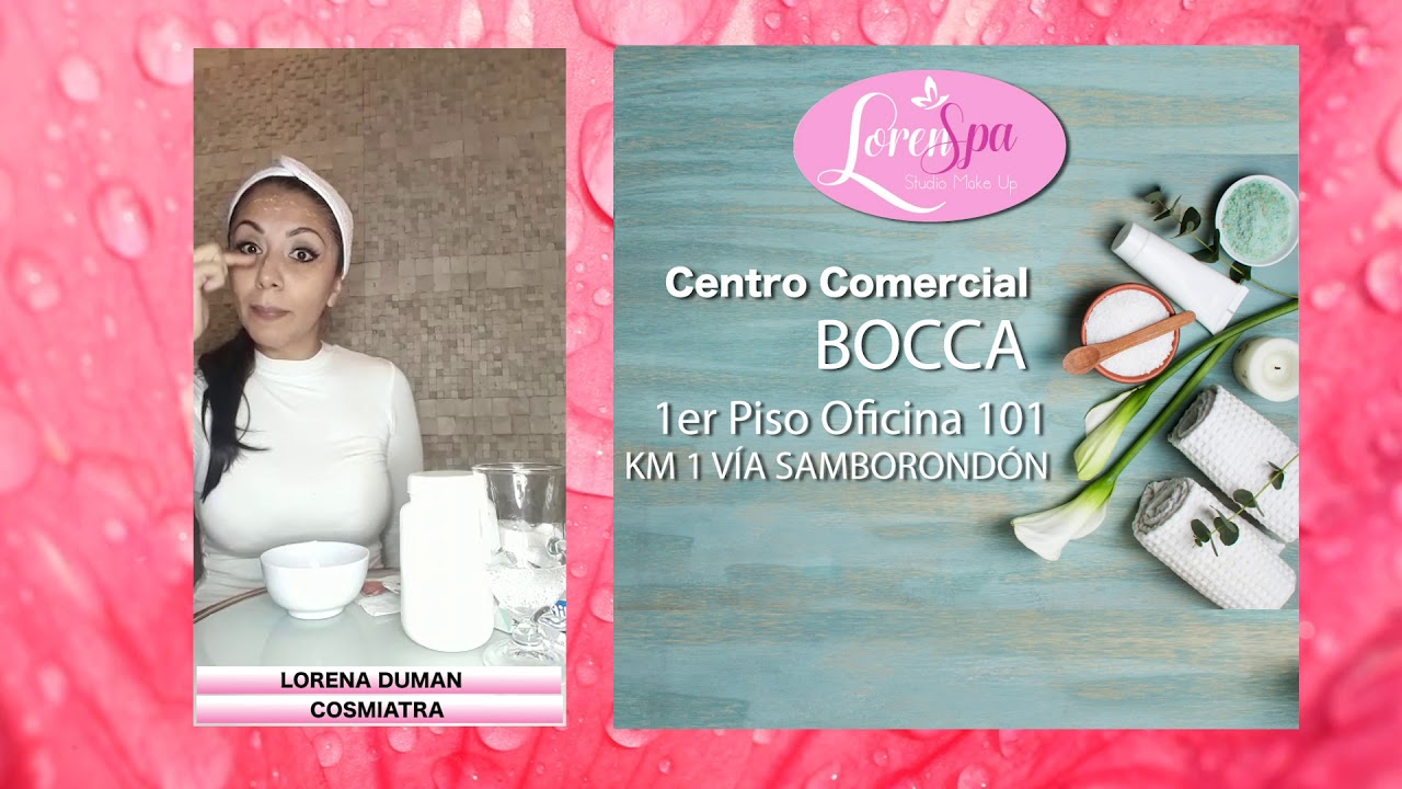 Mascarilla exfoliante y aclaradora para eliminar puntos negros – Con Lorena Duman