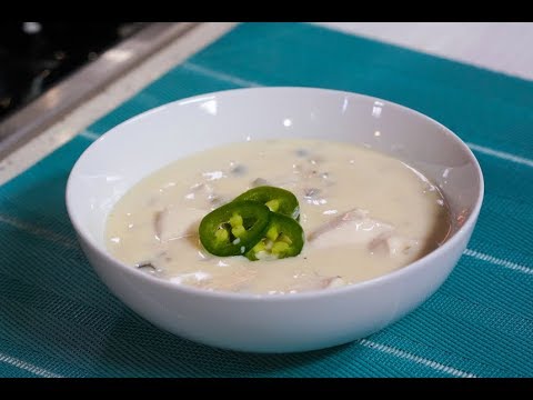 Cream of Jalapeño Soup
