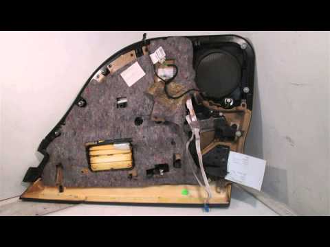 2003 Mercedes E500 door trim panel / liner LH REAR BLK GOOD SHAPE 211TYPE - mbiparts.com Used... OEM