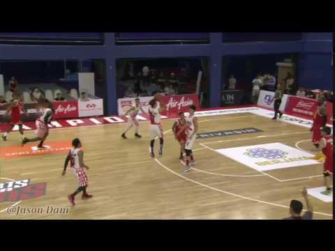 Kok Hou on Fire | Westports Dragons vs Slingers | Jan 06, 2017 | 2016-17 ABL Season