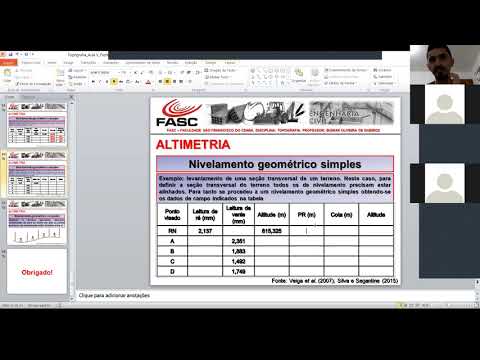 Topografia - Altimetria (Parte II). Prof. Bismak Queiroz.