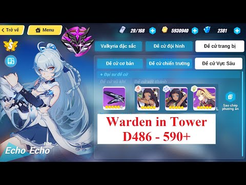 Nirvana D486 - Warden in Tower (Ice buff) [590] - HoH JK Kira (4S) || S-rank Kira 1/4, Elf Ely 2*