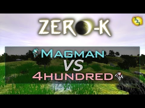 2016/07/09 #1: Magman(Sh) vs 4hundred(Sp) on Altair Crossing - Zero-K
