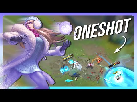 ONE SHOTTING THE ENEMY ON SNOW DAY SYNDRA ❄️🌨️