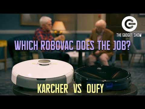 Robovac Karcher VS Oufy | Which RoboVac can do your housework?  | The Gadget Show
