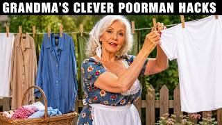 Grandma's 25 Clever Poor Man Hacks that will BLOW YOUR MIND & MAKE LIFE EASIER!!!