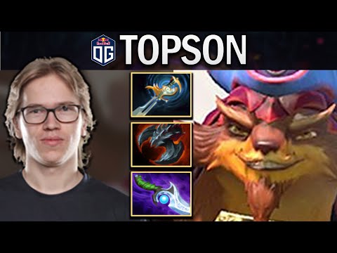 OG.TOPSON PANGOLIER WITH DIFFUSAL-ECHO SABRE - DOTA 2 GAMEPLAY