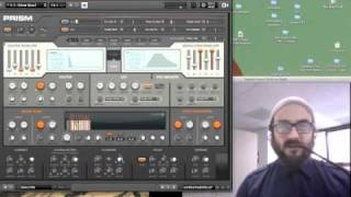 Starr Labs Ztar MIDI Breath Controlling Native Instrument's Prism synth