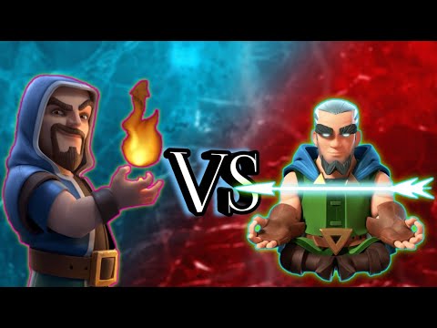 Wizard Vs Magic Archer | 1v1 | Clash Royale