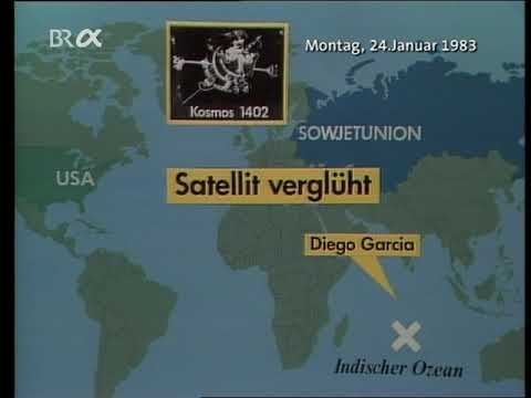 ARD Tagesschau vom 24.01.1983 - KOSMOS 1402 Absturz
