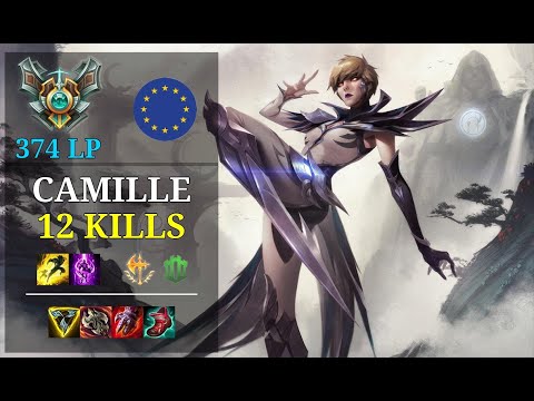 Camille Mid vs Ryze - 12 kills - Sendito EUW Grandmaster (374 LP) Patch 11.4