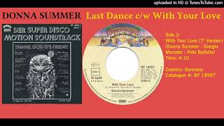 Donna Summer - With Your Love (Single Version)