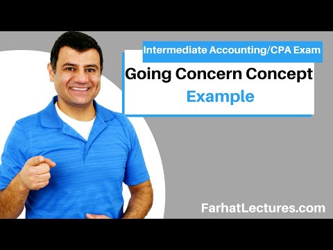 Going Concern Concept | Norwegian  Cruise Line | Intermediate Accounting | CPA Exam FAR