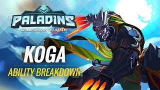 Чемпион Кога появился в ​Paladins