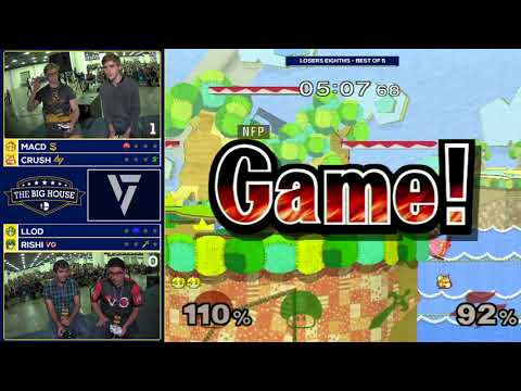 MacD & Crush vs Llod & Rishi - TBH7 - Melee Singles Round 2 Pools