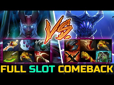 RAVEN VS DREW - FULL SLOTTED COMEBACK GAME DOTA 2