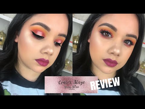 Pinky Rose Center Stage Palette | Review & Demo Video