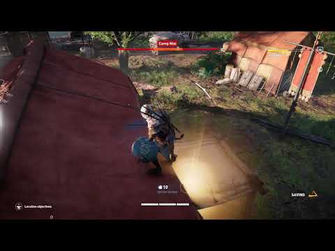 Assassin's Creed Origins - Walkthrough 218 - Sync Point, Camp Nisi & Irsu's Huts
