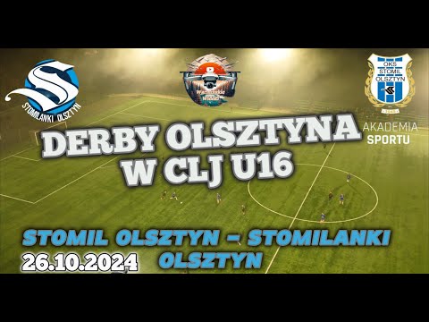 DERBY OLSZTYNA W CLJ U16 | Stomil Olsztyn - Stomilanki Olsztyn | Ciężkie Warunki |  4K UHD | Mavic 3