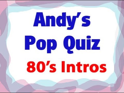 Pop Quiz 150 - 10 x 80s Intros