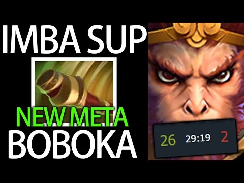 Boboka Monkey King IMBA Support 7.04 New Meta Dota 2