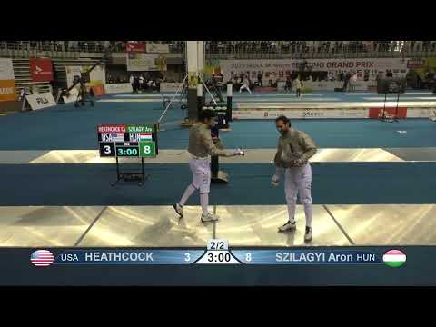 Seoul Grand Prix 2023 SMS - L8 - Colin Heathcock USA v Aron Szilagyi HUN