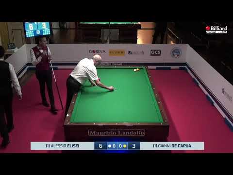 De Capua Gianni VS Elisei Alessio - 21° Campionato Italiano Sanremo