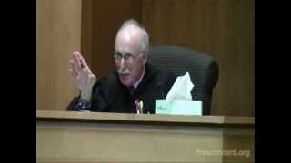Caught on tape: Judge tells jury not to judge law
