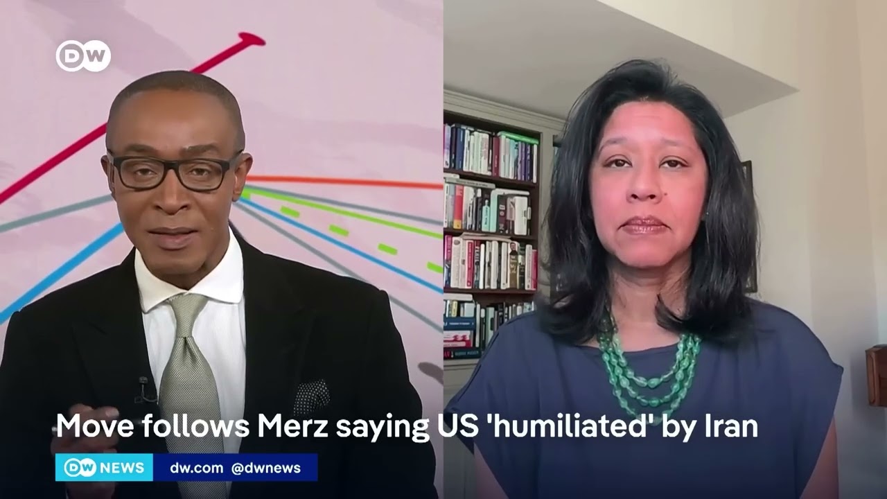 GMF Senior Fellow Sudha David-Wilp on DW News | US plans troop withdrawal from Germany