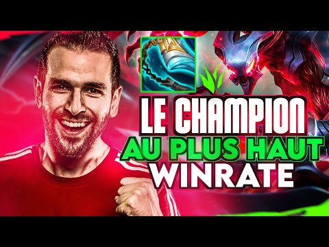 🏆 LE CHAMPION AU PLUS HAUT WINRATE DU JEU = FREE ELO OU BAN (Merci Riot..)