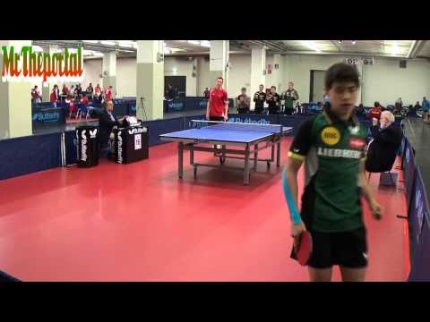Table Tennis EYC 2014 - Jannik Xu Vs Andreas Dilling -