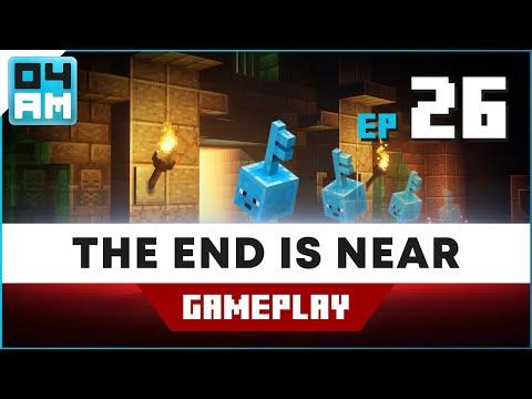 THE END IS NEAR! Minecraft Dungeons: Hardcore Survival Episode 26 (1 LIFE Gameplay)