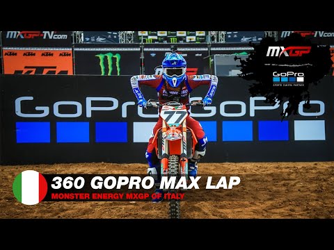 360 GoPro Max Lap | Monster Energy MXGP of Italy 2021 #Motocross
