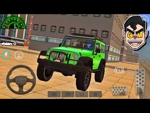 Green Jeep Driving 2019 - 6x6 Offroad Hill Car SUV Driver Simulator - Android GamePlay HD