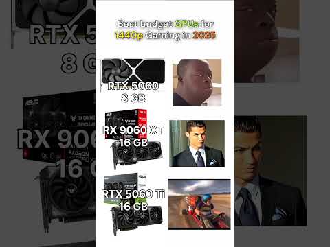 Which Budget GPU did you bought for 1440p gaming?