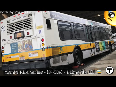 A Biggest Fail Ever On The Channel, Yet | Yoshi's Ride Series {S4-E06} - Riding the 110 🚌 - {MBTA}