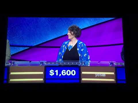 Jeopardy, Laurel Lathrop Day 2 - 1st Daily Double (9/30/19)