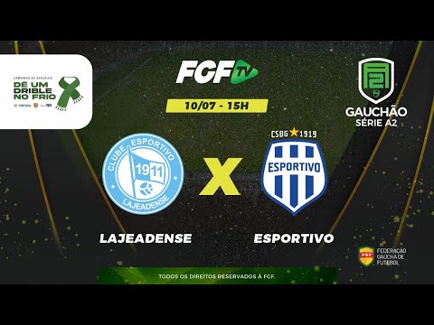 Gols // Lajeadense 1 x 1 Esportivo  // Gauchão Série A2 2022