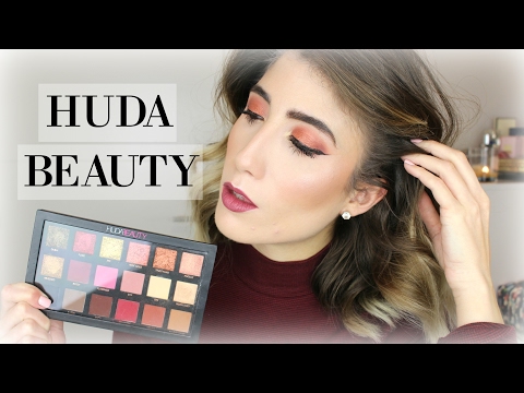 Paleta HUDA BEAUTY Rose Gold Edition | REVIEW + LOOK